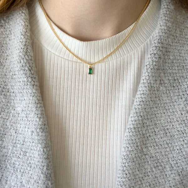 Green Gem Necklace