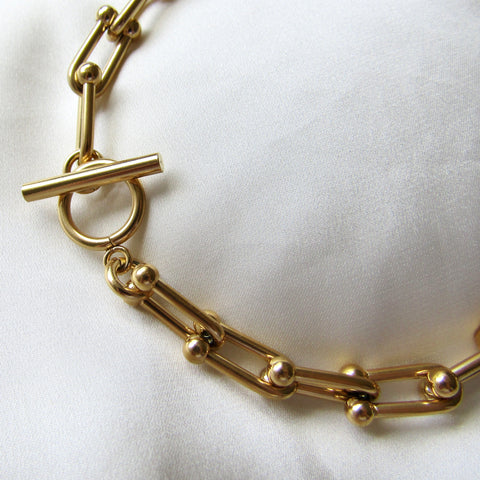 Chunky Gold Chain Necklace