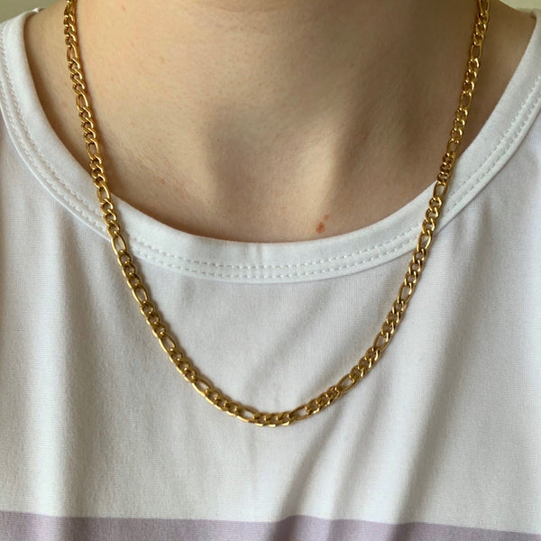 Gold Figaro Chain