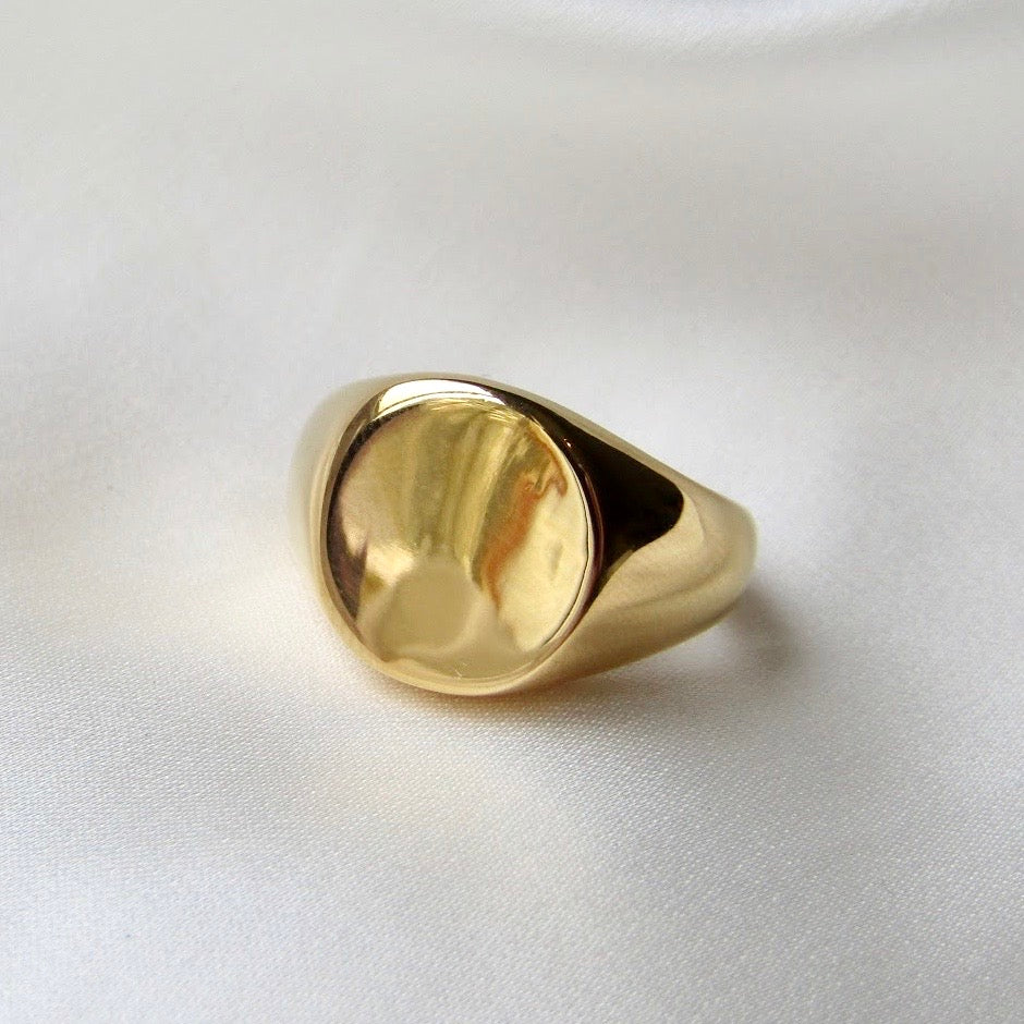 Gold Signet Ring