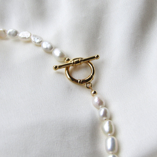 Rice Pearl Necklace