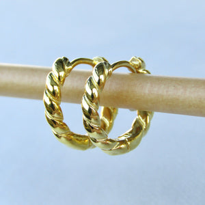 Gold Amelia Hoops