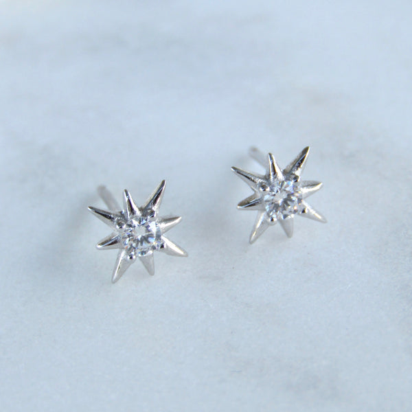 Silver Star Studs