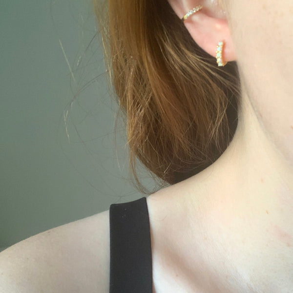 Gold Deborah Ear Cuff