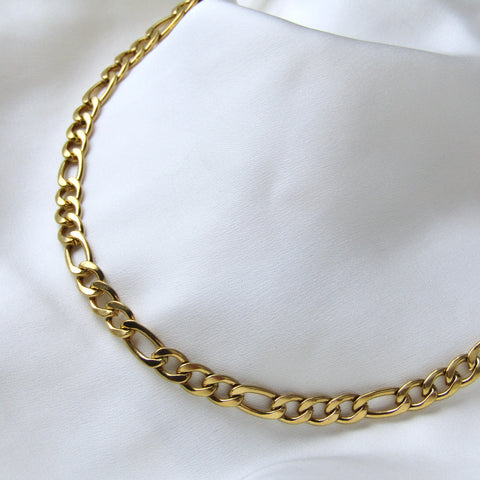 Gold Figaro Chain