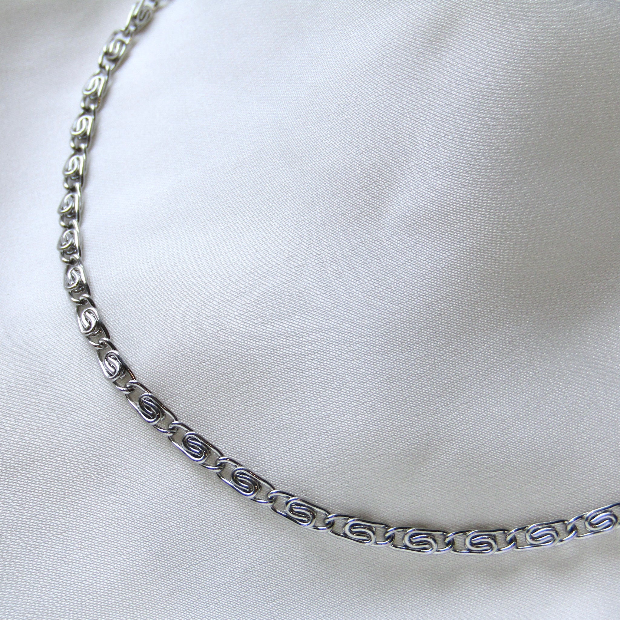 Silver Harriet Chain Necklace