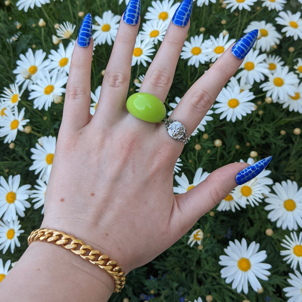 Gold Mini Angel Ring