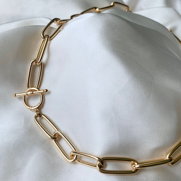 Chunky Gold Chain Necklace